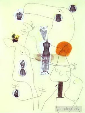 杰昂·米罗的当代艺术作品《变态》