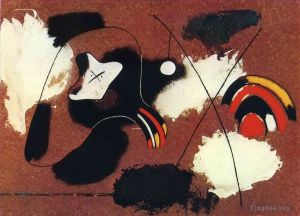 杰昂·米罗的当代艺术作品《绘画,1936》