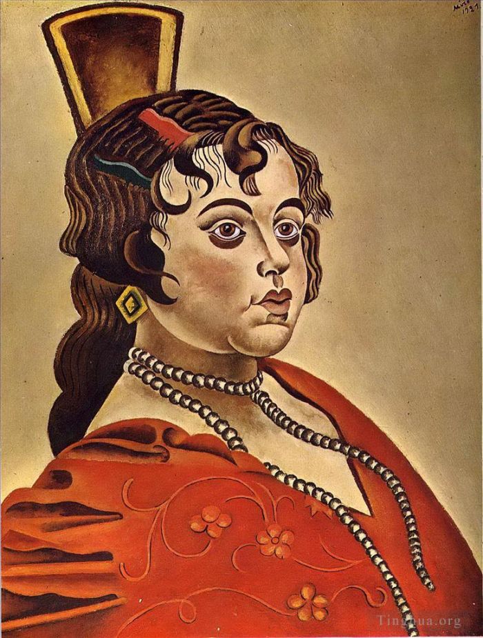 杰昂·米罗 当代各类绘画作品 -  《西班牙舞者的肖像》