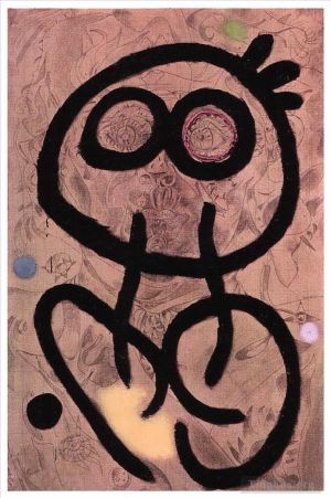 杰昂·米罗的当代艺术作品《自画像一》