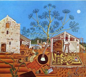 杰昂·米罗的当代艺术作品《农场》