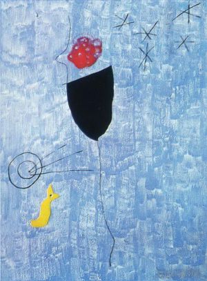 杰昂·米罗的当代艺术作品《弧线中的蒂拉多》