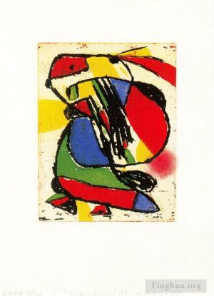 杰昂·米罗的当代艺术作品《未知标题3》