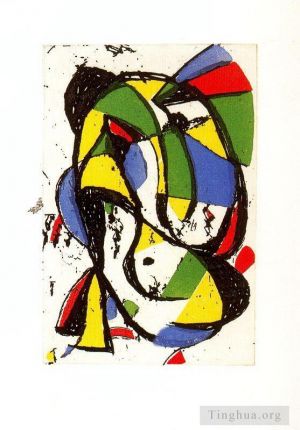 杰昂·米罗的当代艺术作品《未知标题,4》