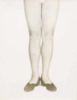 山本悍右的当代艺术作品《玻璃花束,1953》