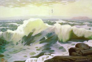 李嘉辉的当代艺术作品《八月海潮》