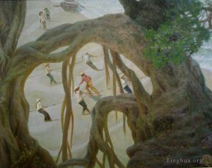 李嘉辉的当代艺术作品《八月的潮汐》