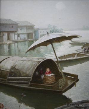 李嘉辉的当代艺术作品《水上人家》