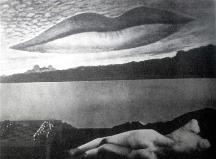 曼·雷 当代摄影作品 -  《气象时光·恋人,1936》