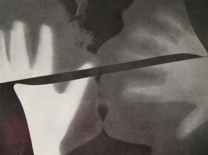 曼·雷的当代艺术作品《射线照相之吻,1922》