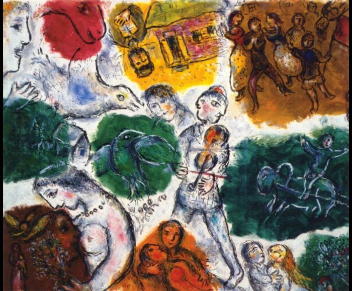 马克·夏加尔 当代各类绘画作品 -  《作品》