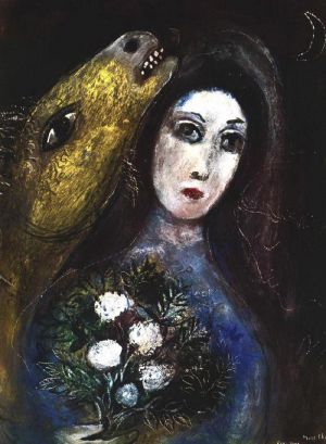 马克·夏加尔的当代艺术作品《对于瓦瓦》