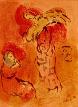 马克·夏加尔的当代艺术作品《露丝·葛林》