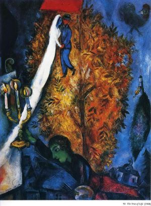 马克·夏加尔的当代艺术作品《生命之树》