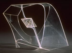 诺姆·加博的当代艺术作品《中空的空间装置,1940》