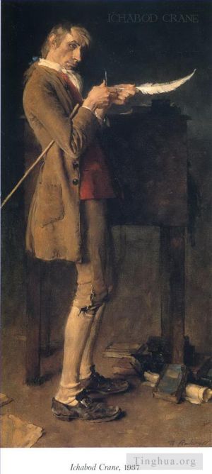 诺曼·珀西瓦尔·洛克威尔的当代艺术作品《伊卡博德起重机》