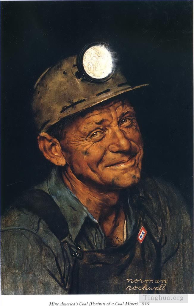 诺曼·珀西瓦尔·洛克威尔 当代各类绘画作品 -  《我的美国,1943》