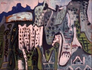 巴勃罗·毕加索的当代艺术作品《穆然风景,1965》