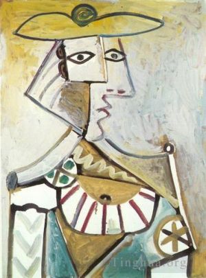 巴勃罗·毕加索的当代艺术作品《开头部分胸围,1971》