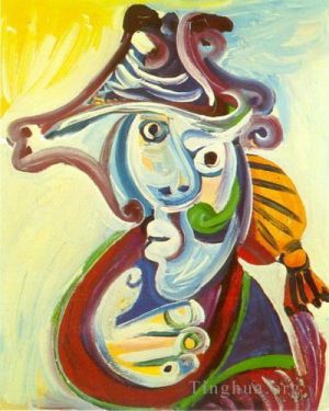 巴勃罗·毕加索的当代艺术作品《斗牛士半身像,1971》