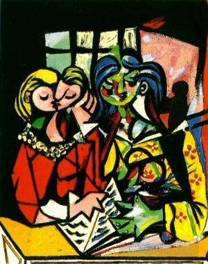 巴勃罗·毕加索的当代艺术作品《双人人物,1934》