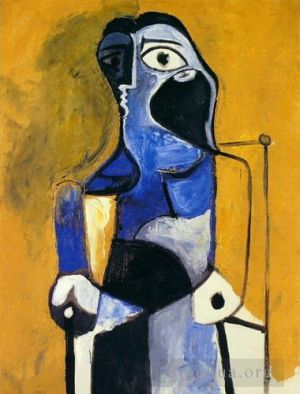 巴勃罗·毕加索的当代艺术作品《女人阿西,1960》