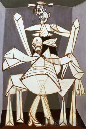 巴勃罗·毕加索的当代艺术作品《朵拉的女人,1938》