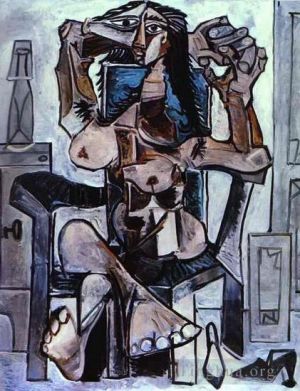 巴勃罗·毕加索的当代艺术作品《女性裸体,II,1959》