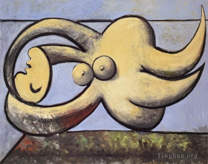 巴勃罗·毕加索 当代油画作品 -  《裸体女人,1932》