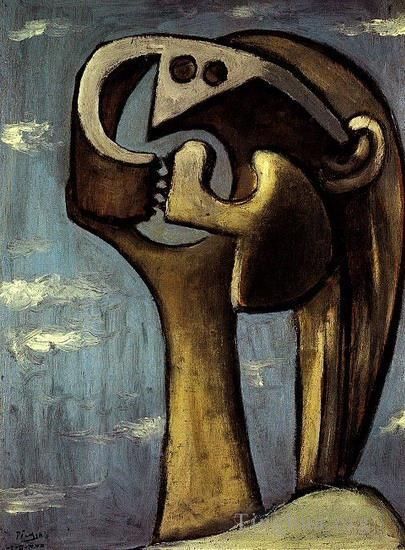 巴勃罗·毕加索 当代油画作品 -  《图1930》