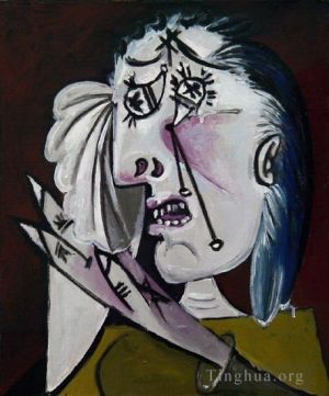 巴勃罗·毕加索的当代艺术作品《美丽的女人,4,1937》