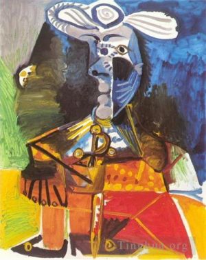巴勃罗·毕加索的当代艺术作品《斗牛士,1970》