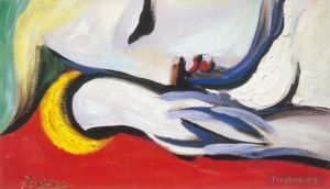 巴勃罗·毕加索的当代艺术作品《玛丽·特蕾莎·沃尔特回顾,1932》