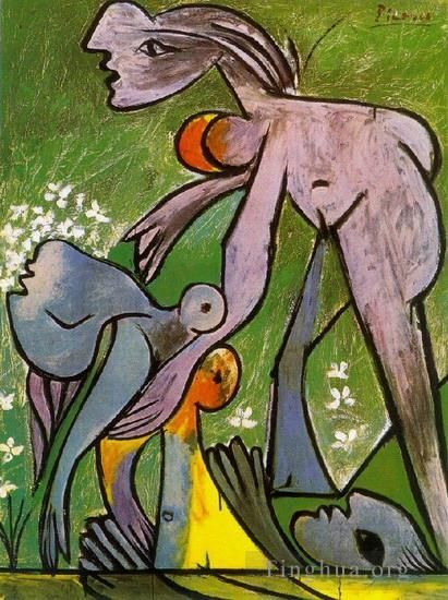 巴勃罗·毕加索 当代油画作品 -  《索维塔吉,1933》