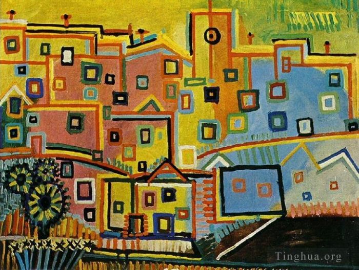 巴勃罗·毕加索 当代油画作品 -  《梅森,1937》