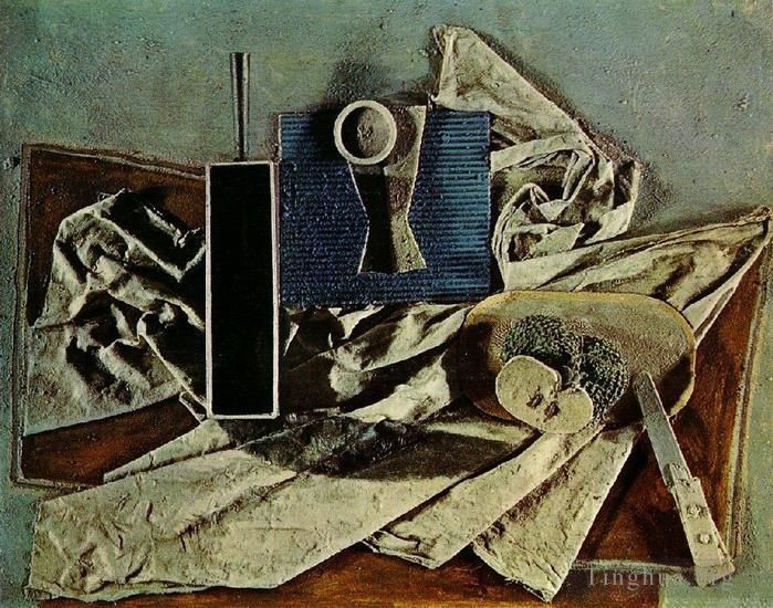巴勃罗·毕加索 当代油画作品 -  《自然死亡,1937》