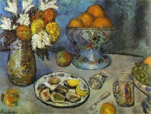 巴勃罗·毕加索的当代艺术作品《Nature,morte,Le,甜点,1901》
