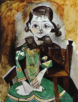巴勃罗·毕加索的当代艺术作品《帕洛玛·毕加索,1956》