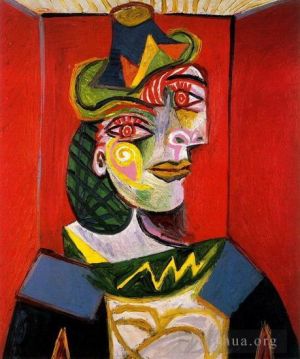 巴勃罗·毕加索的当代艺术作品《多拉·玛尔肖像,1936》