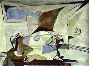 巴勃罗·毕加索的当代艺术作品《静物,1936》