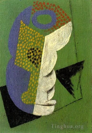 巴勃罗·毕加索 当代油画作品 -  《维尔,6,1914》