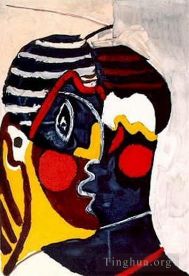 巴勃罗·毕加索 当代油画作品 -  《维萨吉·太特,1929》
