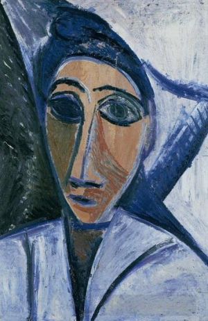 巴勃罗·毕加索的当代艺术作品《女人或海洋的胸围,1907》
