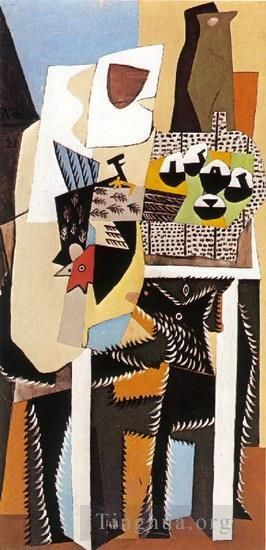 巴勃罗·毕加索的当代艺术作品《鸡公鸡,1921》