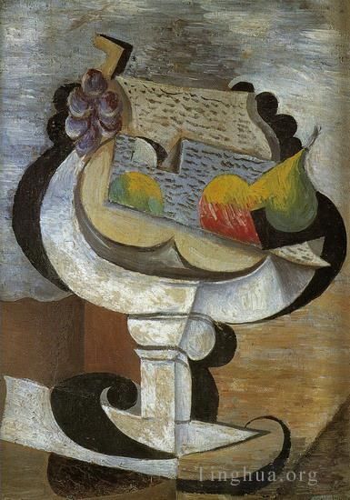 巴勃罗·毕加索 当代各类绘画作品 -  《康普捷,1907》