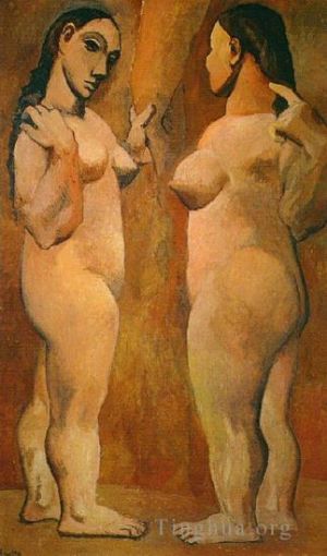 当代绘画 - 《两个女人的裸体,1906》