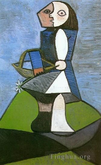 巴勃罗·毕加索 当代各类绘画作品 -  《花花公子,1945》
