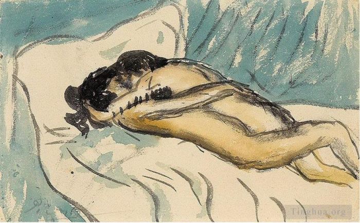 巴勃罗·毕加索 当代各类绘画作品 -  《埃特兰特,1901》