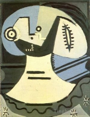 当代绘画 - 《项链上的女人,1938》