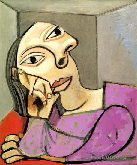 巴勃罗·毕加索作品《1939,年杰出女性奖》